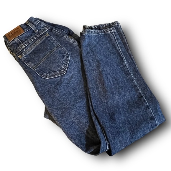 VTG L.L. Bean High Rise Jeans — Union Made | 24” - Picture 2 of 14